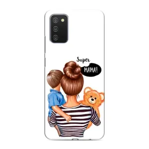Чохли для МАМИ на Samsung Galaxy A02s (Мама і син)