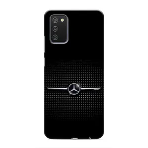 Силіконовий бампер з картинкою машини на Samsung Galaxy A02s (Mercedes)