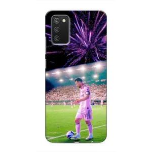 Чехлы Лео Месси в Майами на Samsung Galaxy A02s (Месси в Майами)