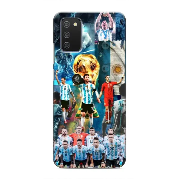 Чехол с рисунком «Месси в сборной» для Samsung Galaxy A02s Чехол с рисунком «Месси в сборной» для Samsung Galaxy A02s
