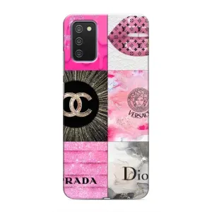 Чохол (Dior, Prada, YSL, Chanel) для Samsung Galaxy A02s (Модніца)