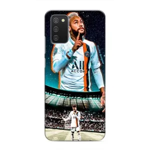 Силиконовый Чехол Samsung Galaxy A02s (Неймар ПСЖ)