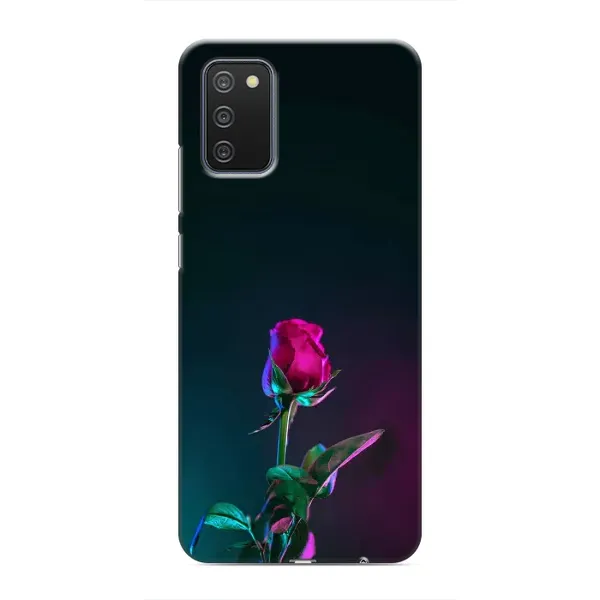 Чехол с рисунком «Ночная роза» для Samsung Galaxy A02s Чехол с рисунком «Ночная роза» для Samsung Galaxy A02s