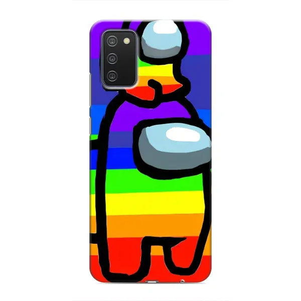 Чехол с рисунком «Радужный» для Samsung Galaxy A02s