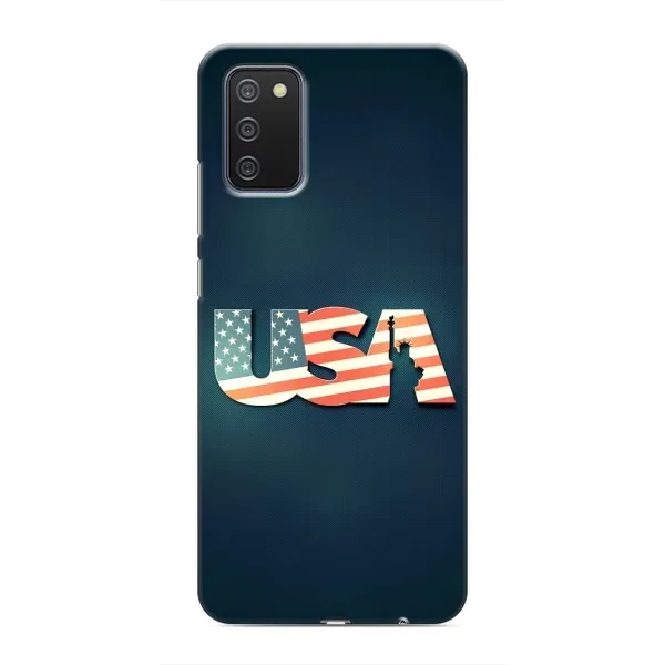 Чехол с рисунком «USA» для Samsung Galaxy A02s Чехол с рисунком «USA» для Samsung Galaxy A02s