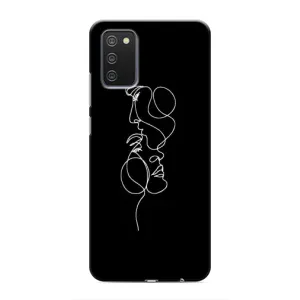 Силіконові Чохли Коханій людині для Samsung Galaxy A02s (Закохана пара)