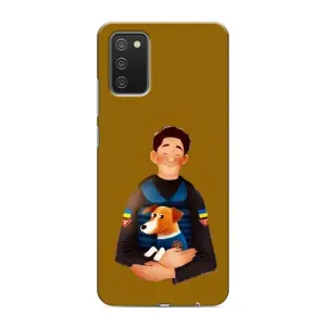 Чехол с принтом для Samsung Galaxy A02s (ЗСУ Патрон)
