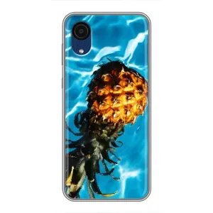 Чохол з зображенням смачної їжі для Samsung Galaxy A03 Core (Ананас)