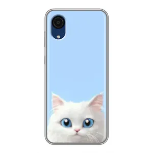 Чохол на тематику: Коти для Samsung Galaxy A03 Core (Білий кіт)