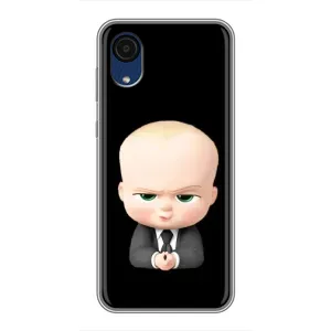 Мультяшный принт на Чехол для Самсунг А03 Кор (Бос)