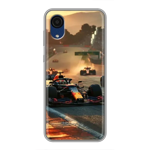 Чехол с рисунком «Чемпионат ф1» для Samsung Galaxy A03 Core Чехол с рисунком «Чемпионат ф1» для Samsung Galaxy A03 Core