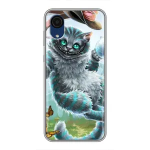 Бампер з зображенням Котиків для Самсунг А03 Кор (Чеширський КОТИК)