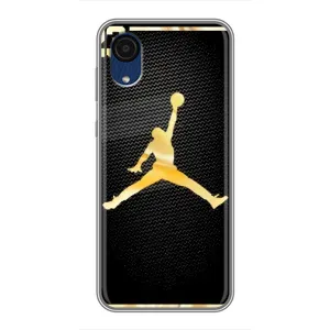 Силиконовый Чехол Nike Air Jordan на Самсунг А03 Кор (Джордан 23)