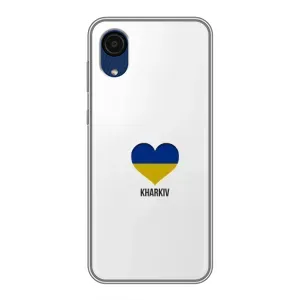 Чехлы силиконовые (Город Харьков) на Самсунг А03 Кор (Kharkiv)