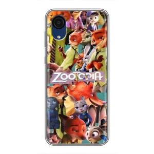Силіконовий чохол з принтом Зоотрополіс для Samsung Galaxy A03 Core (Колаж героїв)