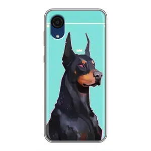 Чехол ДОБЕРМАН для Samsung Galaxy A03 Core (Король доберман)