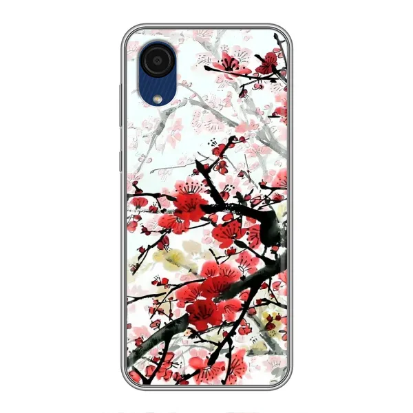 Чехол с рисунком «Красивая Сакура» для Samsung Galaxy A03 Core Чехол с рисунком «Красивая Сакура» для Samsung Galaxy A03 Core