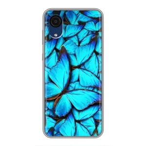 Силіконовий бампер з картинкою звірів для Samsung Galaxy A03 Core (Крила метеликів)