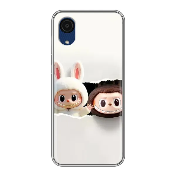 Чехол с рисунком «Фигурки Labubu» для Samsung Galaxy A03 Core Чехол с рисунком «Фигурки Labubu» для Samsung Galaxy A03 Core