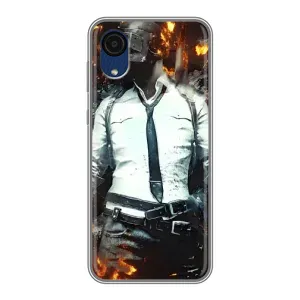 Чохол з картинкою "Герой Pubg" на Samsung Galaxy A03 Core (Man Пубг)