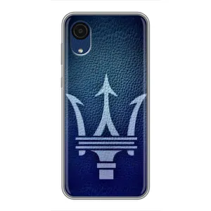 Чохли з тематикою "Круті машини" на Samsung Galaxy A03 Core (Лого Maserati)