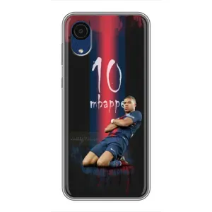 Чохол (TPU) з Футболістом на Samsung Galaxy A03 Core (MBAPPE 10)