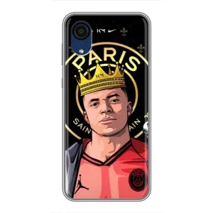 Чохол (TPU) з Футболістом на Samsung Galaxy A03 Core (Mbappe King)
