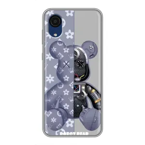 Силиконовый чехол для Samsung Galaxy A03 Core (Медведь Louis Vuitton)