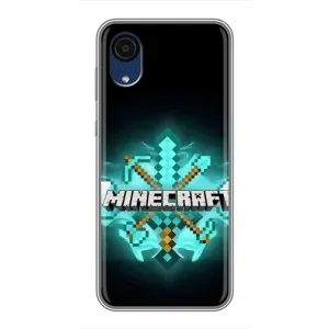 Чохол майнкрафт для Samsung Galaxy A03 Core (MineCraft 2)