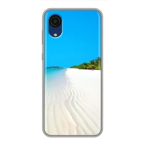 Летний Чехол на Samsung Galaxy A03 Core (Море песок)