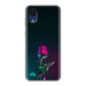 Чохли з принтом Троянд для Samsung Galaxy A03 Core (Нічна троянда)