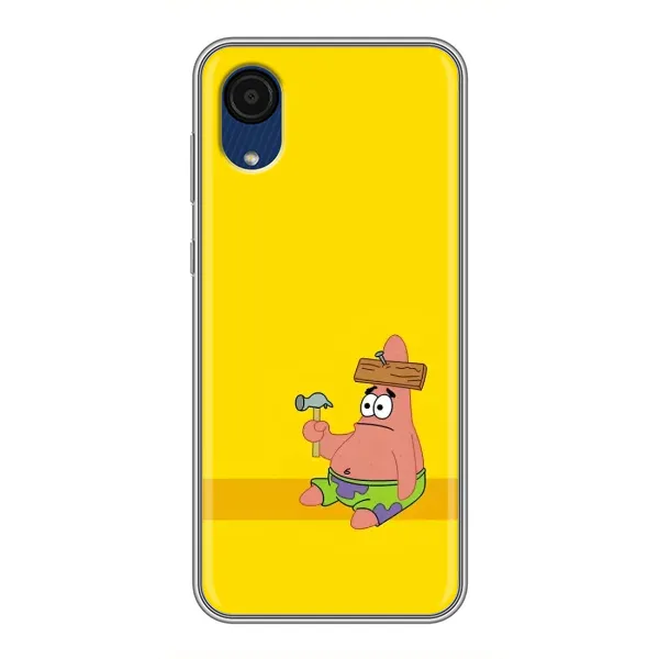 Чехол с рисунком «Ошибочка» для Samsung Galaxy A03 Core