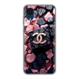 Чехол (Dior, Prada, YSL, Chanel) для Samsung Galaxy A03 Core (Шанель)