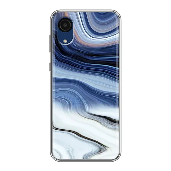 Чехол с рисунком «Светлый мрамор» для Samsung Galaxy A03 Core Чехол с рисунком «Светлый мрамор» для Samsung Galaxy A03 Core