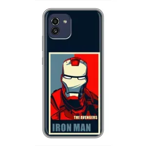 Чохол Супергерой Залізна Людина на Samsung Galaxy A03 (A035) (Art Iron man)