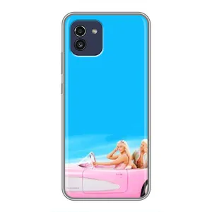Силиконовый Чехол Барби Фильм на Samsung Galaxy A03 (A035) (Барби и Кен)