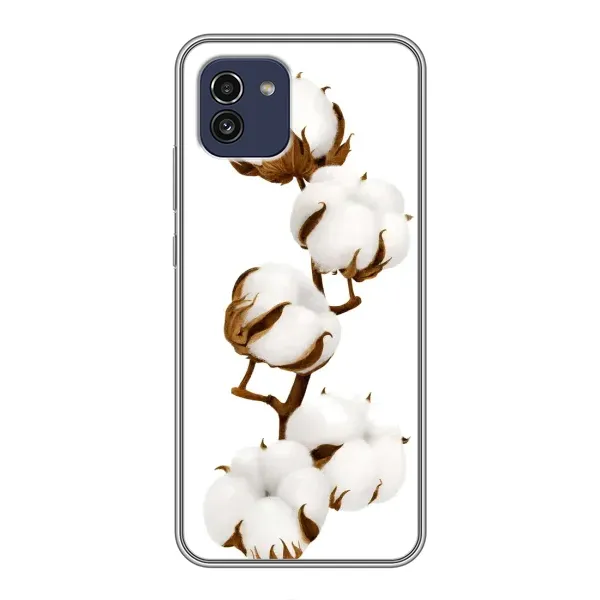 Чехол с рисунком «Бавовна» для Samsung Galaxy A03 (A035) Чехол с рисунком «Бавовна» для Samsung Galaxy A03 (A035)