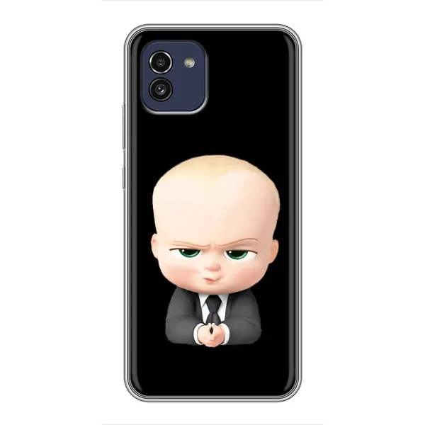 Чехол с рисунком «Бос» для Samsung Galaxy A03 (A035)