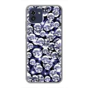 Чехол (Дорого -богато) на Samsung Galaxy A03 (A035) (Бриллианты)