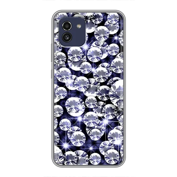 Чохол з малюнком «Діаманти» для Samsung Galaxy A03 (A035) Чохол з малюнком «Діаманти» для Samsung Galaxy A03 (A035)