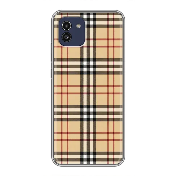 Чехол с рисунком «Burberry стиль» для Samsung Galaxy A03 (A035) Чехол с рисунком «Burberry стиль» для Samsung Galaxy A03 (A035)