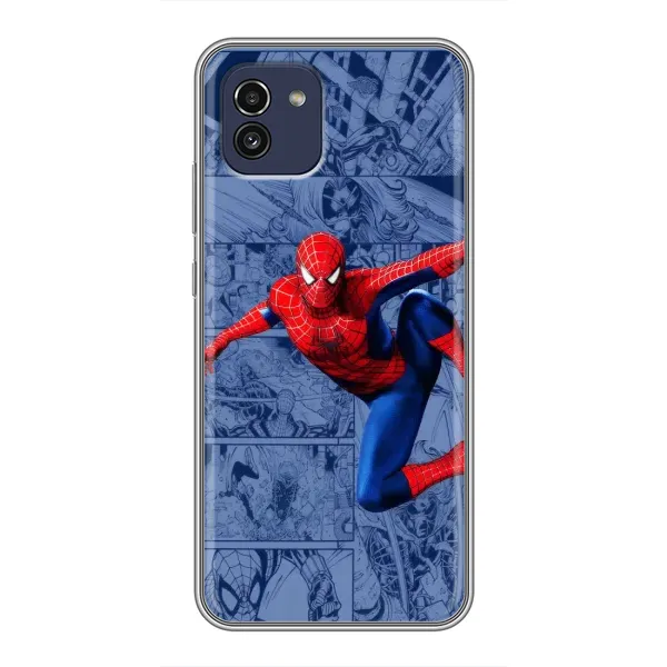 Чехол с рисунком «Человек Паук» для Samsung Galaxy A03 (A035)