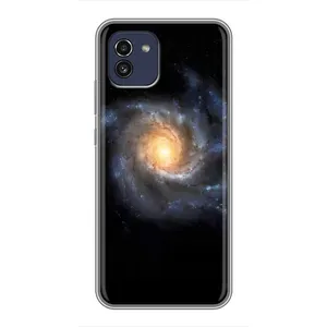 Чохли КОСМОС на Samsung Galaxy A03 (A035) (Чорна дира)
