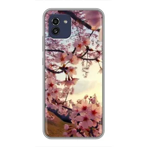 Чохол з картинкою Сакури на Samsung Galaxy A03 (A035) (Квітуча сакура)