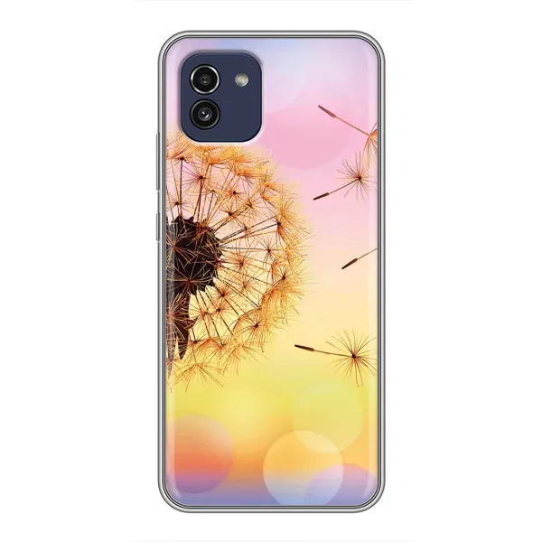 Чехол с рисунком «Цветок-одуванчик» для Samsung Galaxy A03 (A035) Чехол с рисунком «Цветок-одуванчик» для Samsung Galaxy A03 (A035)
