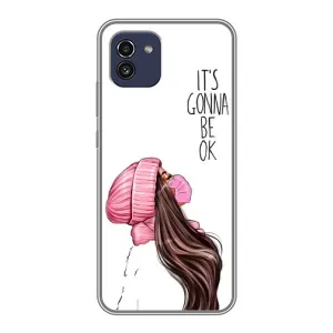 Чохол Стильні дівчата на Samsung Galaxy A03 (A035) (Дівчина в масці)