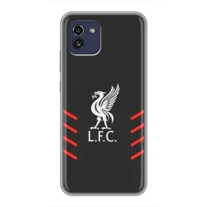 Силиконовые Чехлы принт Футбол на Samsung Galaxy A03 (A035) (Эмблема Liverpool)