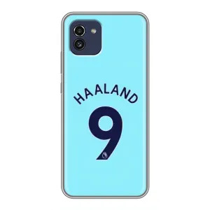 Чехлы с принтом для Samsung Galaxy A03 (A035) Футболист (Ерлинг Холанд 9)