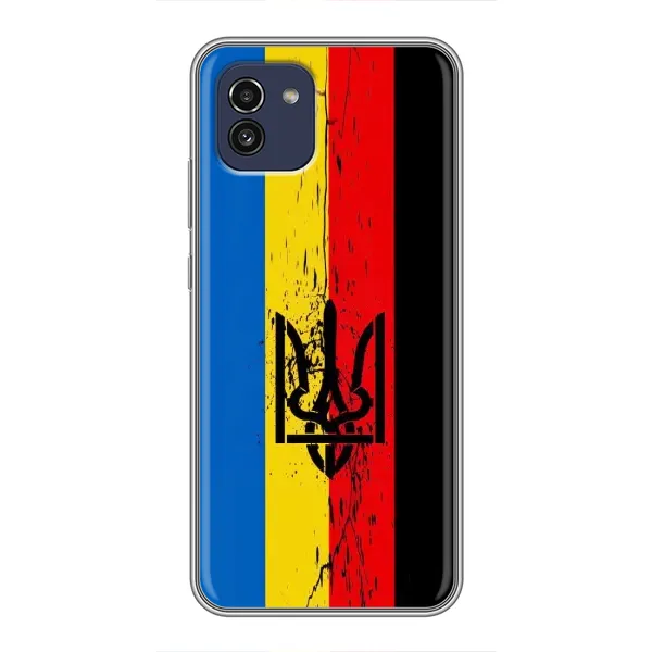 Чехол с рисунком «Флаг УПА» для Samsung Galaxy A03 (A035) Чехол с рисунком «Флаг УПА» для Samsung Galaxy A03 (A035)