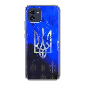 Чехол Укр Символика для Samsung Galaxy A03 (A035) (Герб)